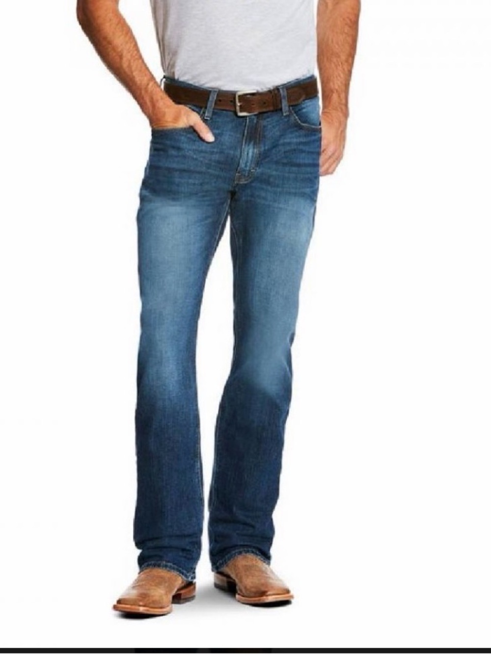 Ariat Rebar M4 Low Rise DuraStretch Workhorse Boot Cut Jean 33 x 34 western work